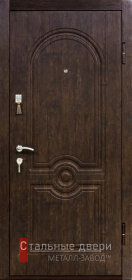 Стальная дверь Дверь внутреннего открывания №24 с отделкой МДФ ПВХ